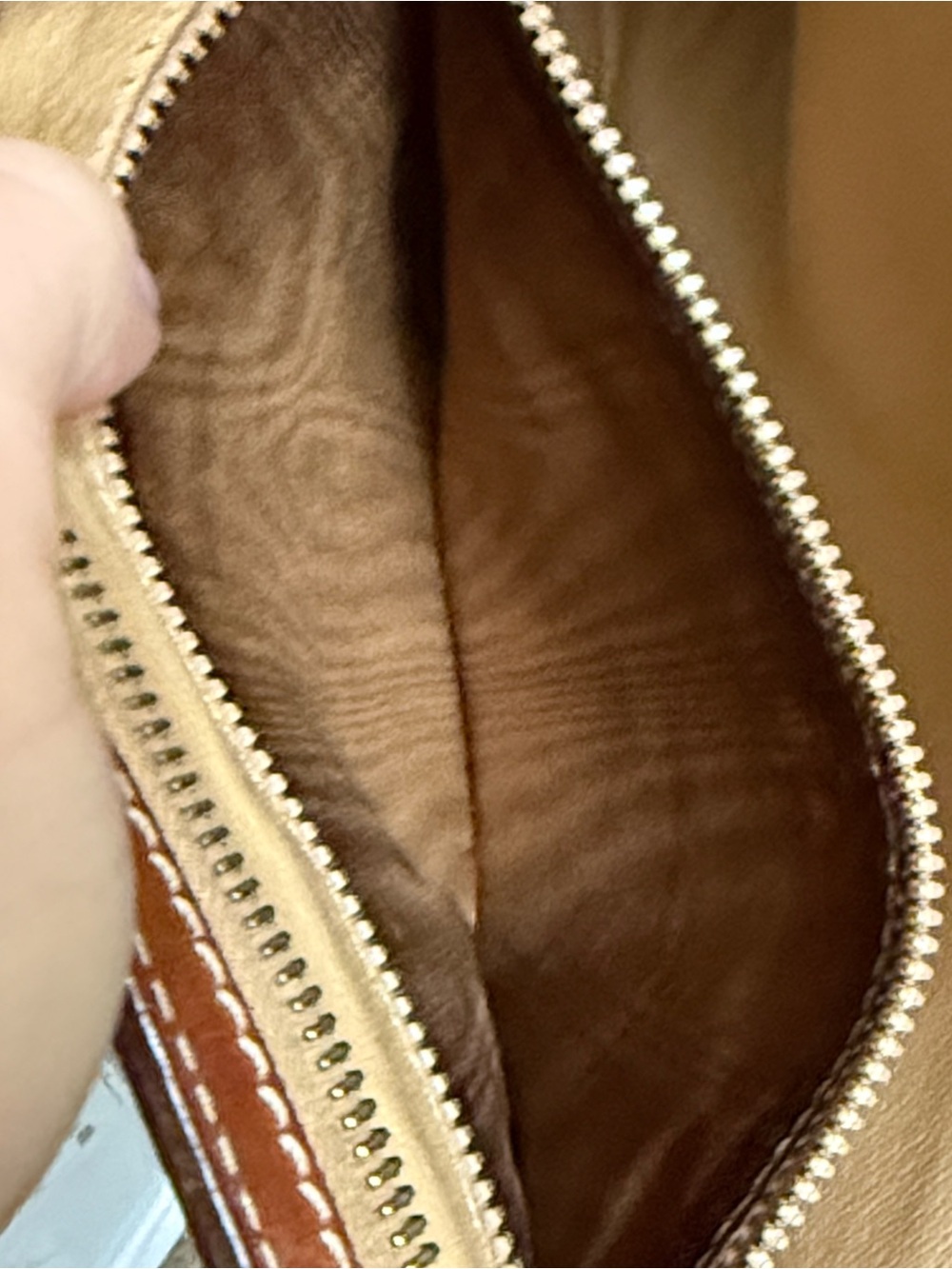 Celine Macadam Clutch Bag Vintage Brown PVC Leather Large Pouch - Picture 11 of 15